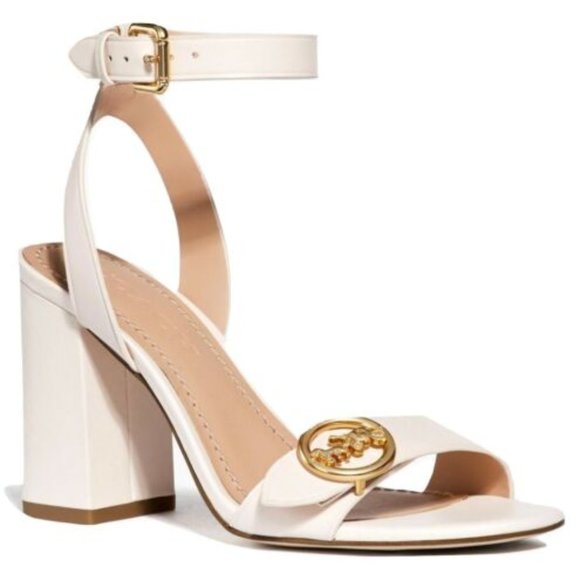 COACH FG3484 MADDI SANDAL CHALK